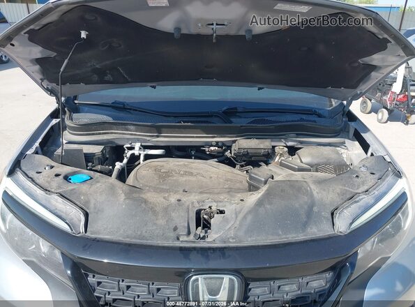 5FNYF7H2XMB012714 2021 HONDA PASSPORT Silver უკანა ხედი