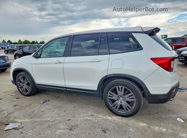 5FNYF7H50MB006608 2021 HONDA PASSPORT White უკანა მარცხენა