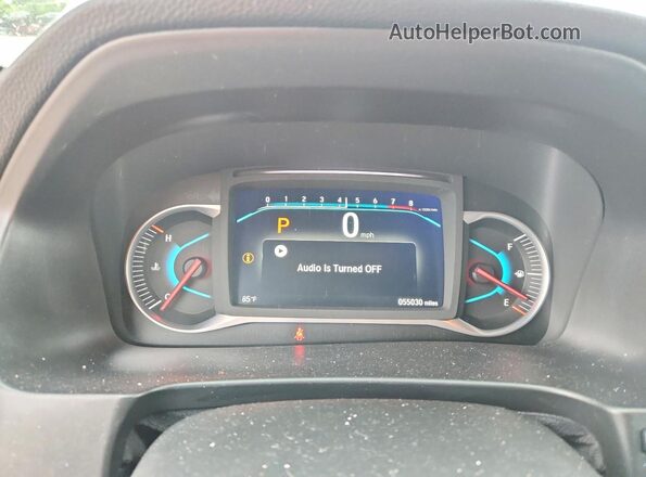 5FNYF7H50MB006608 2021 HONDA PASSPORT White ხელსაწყოთა პანელის ხედი
