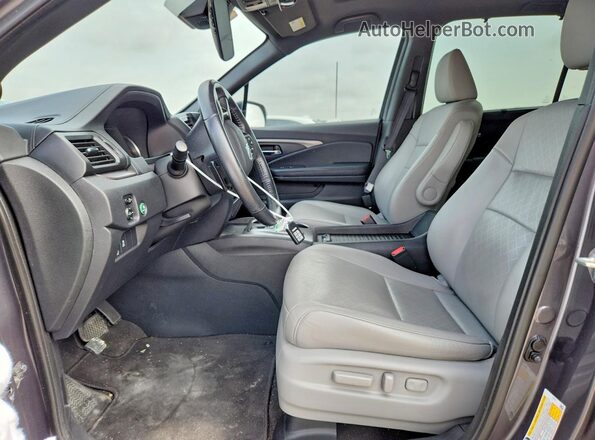 5FNYF7H52KB007319 2019 HONDA PASSPORT Серый Вид салона спереди
