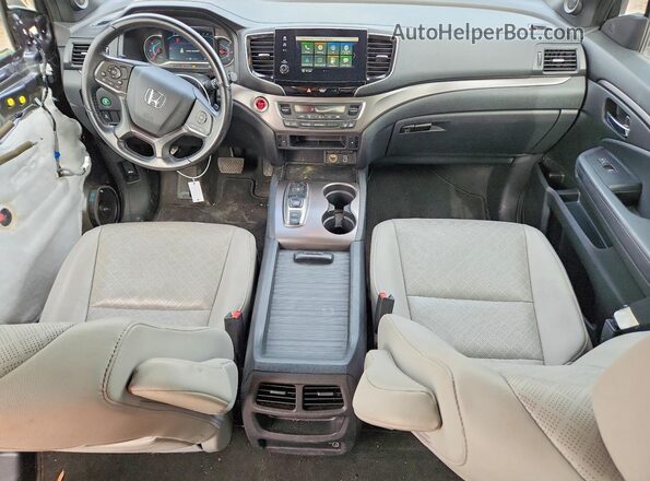 5FNYF7H52KB007319 2019 HONDA PASSPORT Серый Вид панели приборов