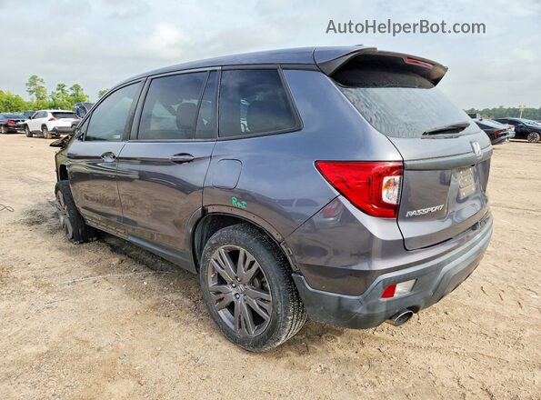 5FNYF7H52KB007319 2019 HONDA PASSPORT Серый Задняя левая четверть