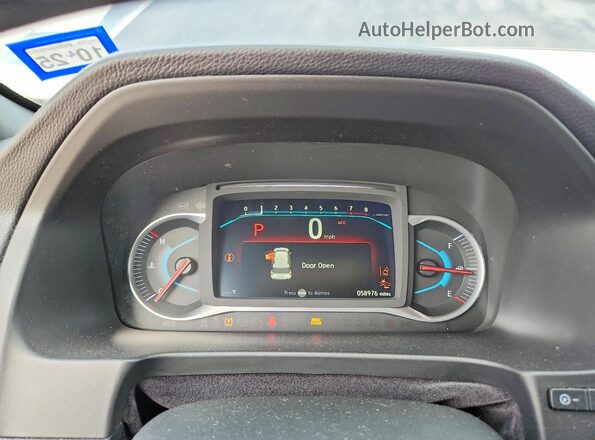 5FNYF7H52KB007319 2019 HONDA PASSPORT Серый Вид щитка приборов