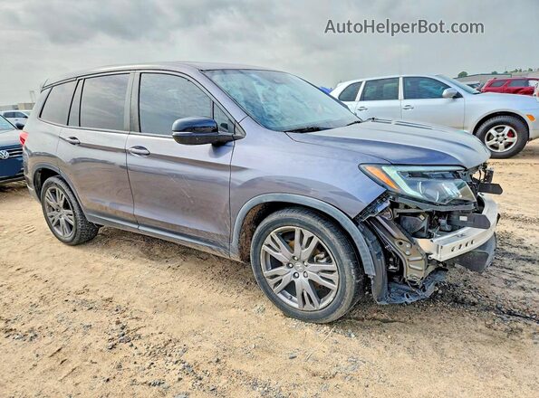 5FNYF7H52KB007319 2019 HONDA PASSPORT Серый Передняя правая четверть