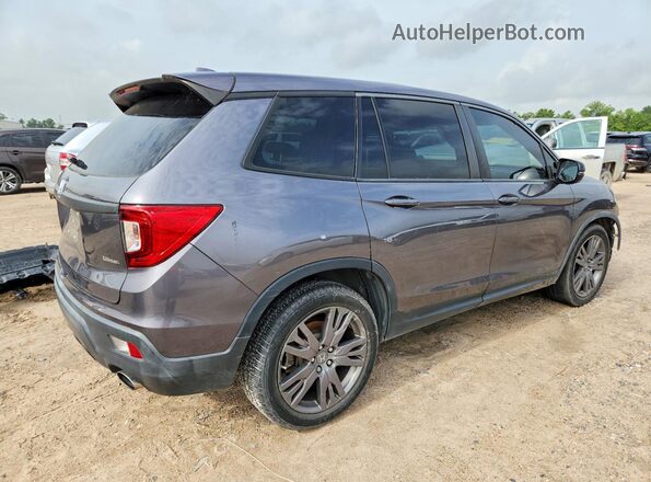5FNYF7H52KB007319 2019 HONDA PASSPORT Серый Задняя правая четверть