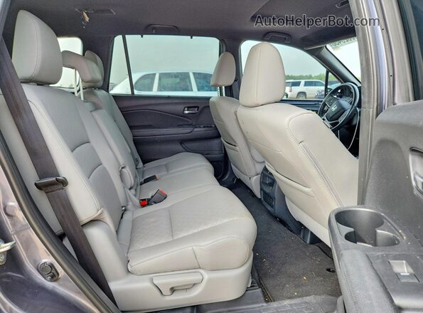 5FNYF7H52KB007319 2019 HONDA PASSPORT Серый Вид задней части салона