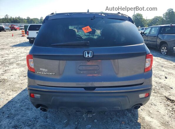 5FNYF7H52LB003546 2020 HONDA PASSPORT Gray Widok z tyłu