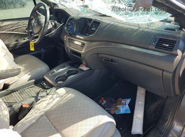 5FNYF7H52LB003546 2020 HONDA PASSPORT Gray Widok deski rozdzielczej