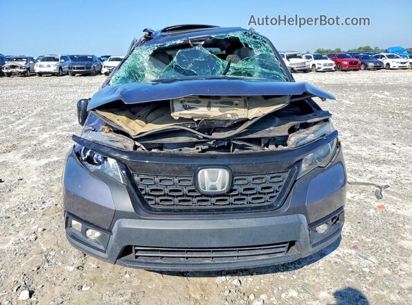 5FNYF7H52LB003546 2020 HONDA PASSPORT Gray Widok z przodu