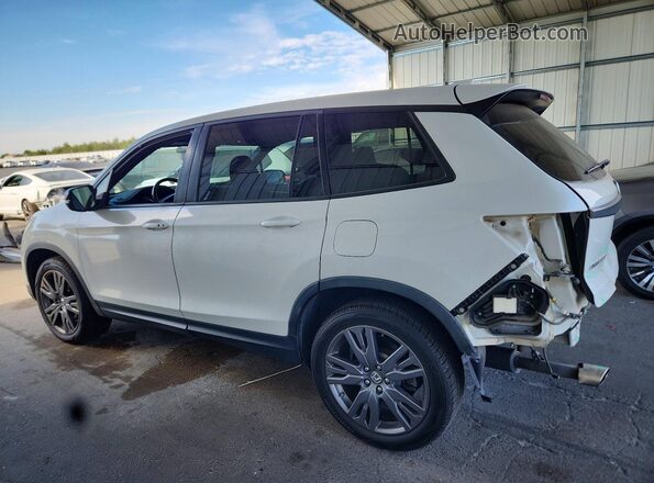 5FNYF7H54LB006433 2020 HONDA PASSPORT White უკანა მარცხენა