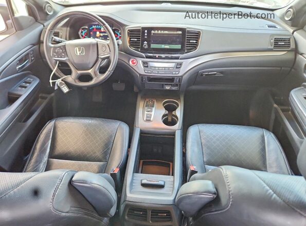 5FNYF7H54LB006433 2020 HONDA PASSPORT White წინა პანელის ხედი