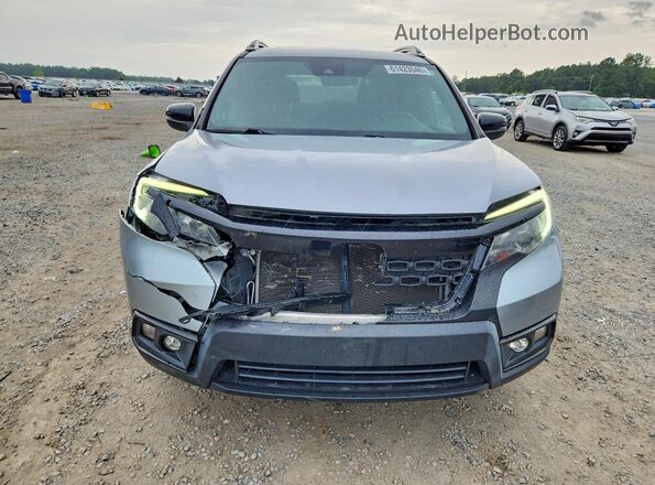 5FNYF7H55LB004707 2020 HONDA PASSPORT Silver Դիմացի տեսք