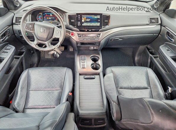 5FNYF7H55LB004707 2020 HONDA PASSPORT Silver Առջևի վահանակի տեսք
