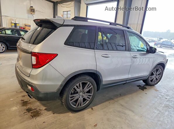 5FNYF7H55LB004707 2020 HONDA PASSPORT Silver Հետևի աջ