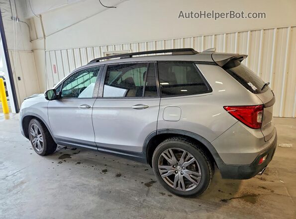 5FNYF7H55LB004707 2020 HONDA PASSPORT Silver Հետևի ձախ
