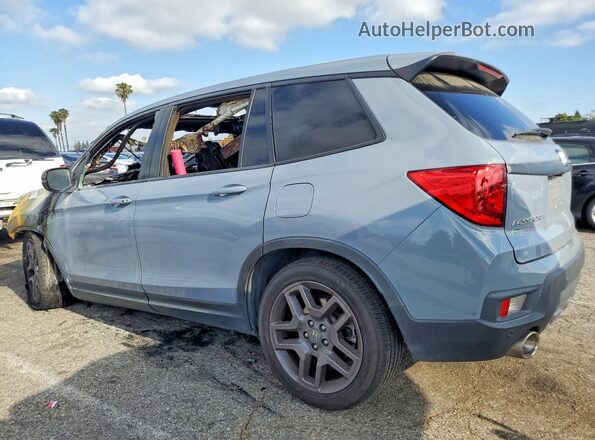 5FNYF7H55NB002765 2022 HONDA PASSPORT Gray Задня ліва чверть