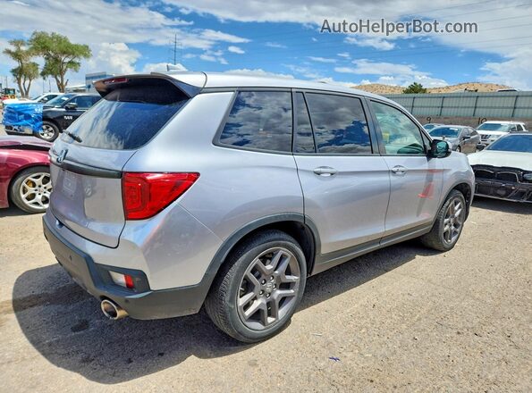 5FNYF7H55NB005827 2022 HONDA PASSPORT Silver Задня права чверть