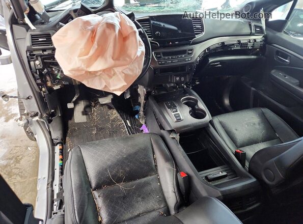 5FNYF7H56KB007467 2019 HONDA PASSPORT Silver წინა პანელის ხედი