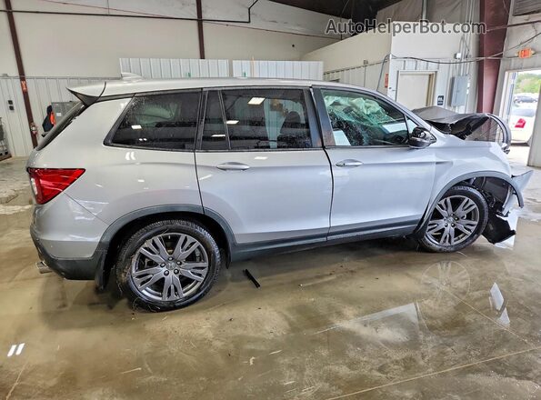 5FNYF7H56KB007467 2019 HONDA PASSPORT Silver უკანა მარჯვენა