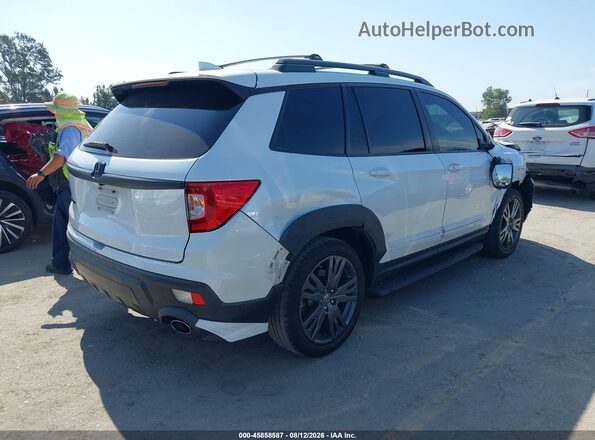 5FNYF7H57MB007772 2021 HONDA PASSPORT White Tył prawy