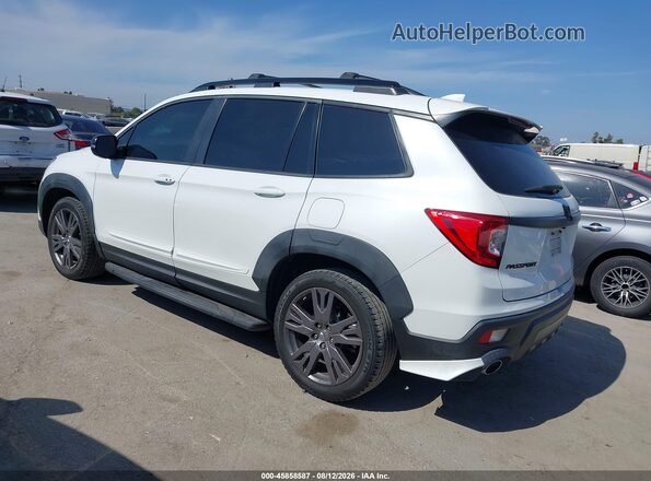 5FNYF7H57MB007772 2021 HONDA PASSPORT White Tył lewy