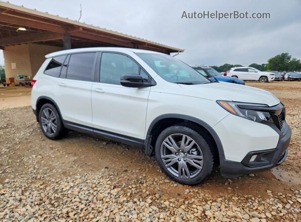 5FNYF7H59LB001910 2020 HONDA PASSPORT White Przód prawy