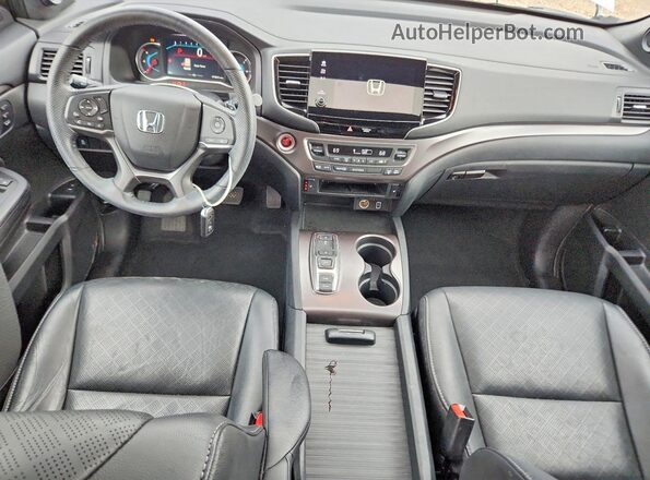 5FNYF7H59LB001910 2020 HONDA PASSPORT White Widok deski rozdzielczej