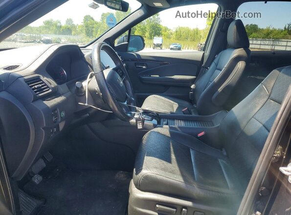 5FNYF7H91KB007993 2019 HONDA PASSPORT Burgundy Front interior view