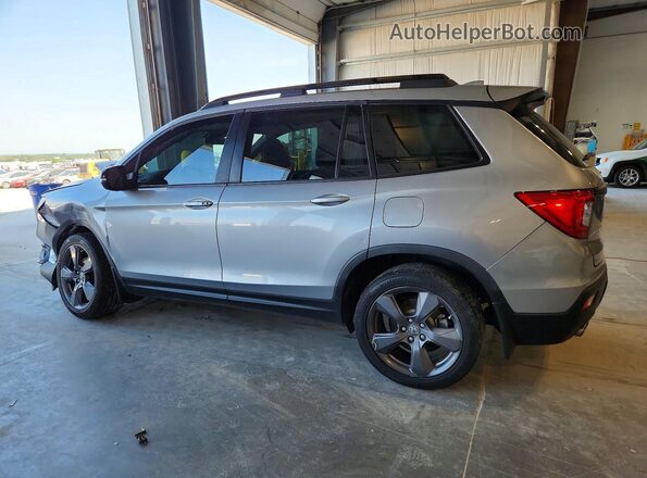 5FNYF7H97KB000403 2019 HONDA PASSPORT Silver უკანა მარცხენა