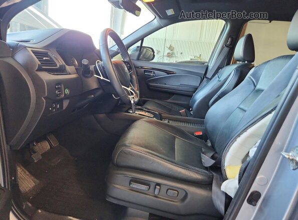 5FNYF7H97KB000403 2019 HONDA PASSPORT Silver წინა სალონის ხედი