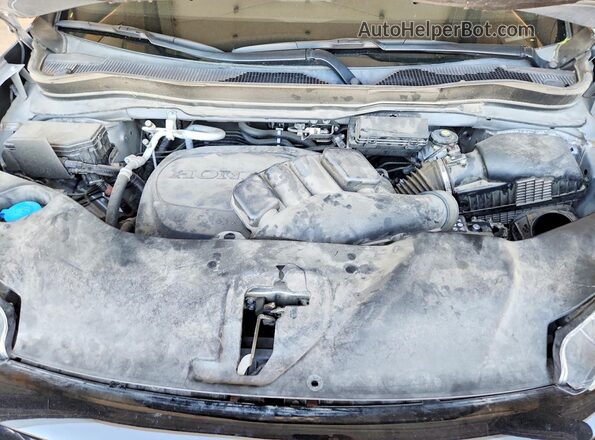 5FNYF7H97KB000403 2019 HONDA PASSPORT Silver ძრავის განყოფილების ხედი