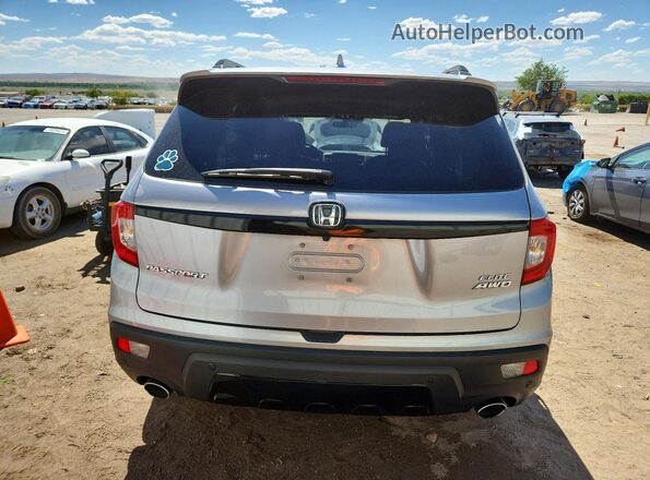 5FNYF8H01KB014899 2019 HONDA PASSPORT Silver Vista trasera
