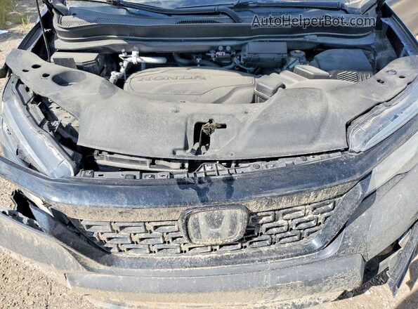 5FNYF8H01MB030099 2021 HONDA PASSPORT Gray Widok komory silnika