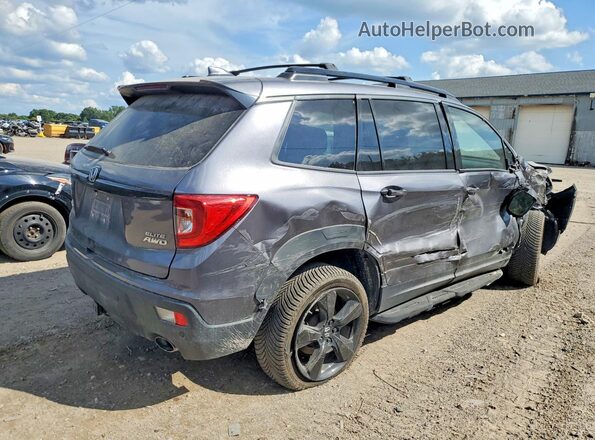 5FNYF8H01MB030099 2021 HONDA PASSPORT Gray Tył prawy