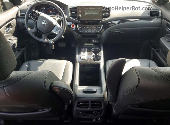 5FNYF8H01MB030099 2021 HONDA PASSPORT Gray Widok deski rozdzielczej