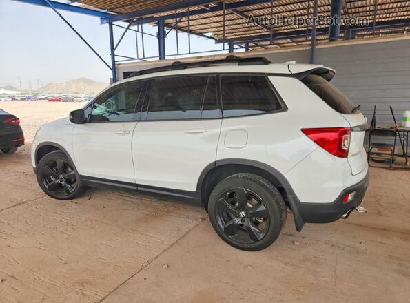 5FNYF8H02MB008659 2021 HONDA PASSPORT White Rear left