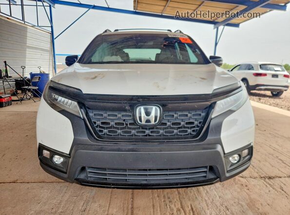 5FNYF8H02MB008659 2021 HONDA PASSPORT White Front view