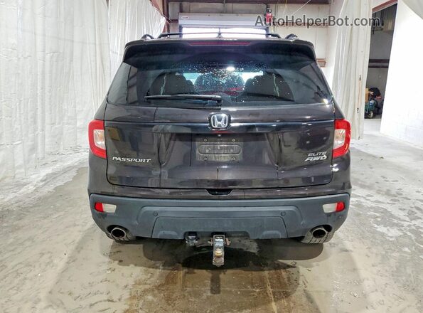 5FNYF8H05KB009060 2019 HONDA PASSPORT Черный Вид сзади
