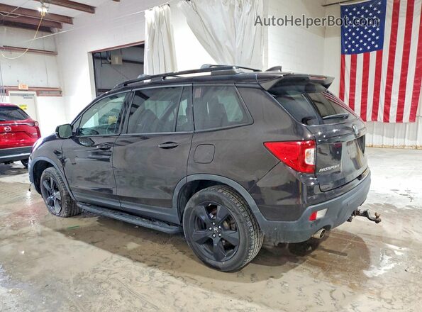 5FNYF8H05KB009060 2019 HONDA PASSPORT Черный Задняя левая четверть