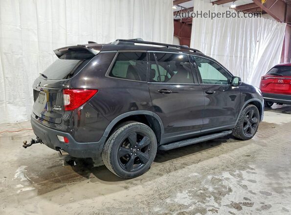 5FNYF8H05KB009060 2019 HONDA PASSPORT Черный Задняя правая четверть