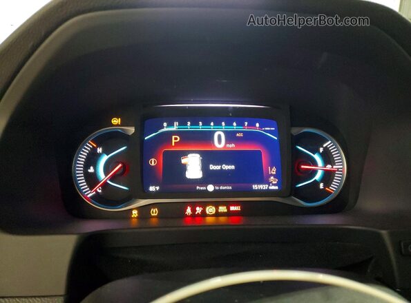 5FNYF8H05KB009060 2019 HONDA PASSPORT Черный Вид щитка приборов
