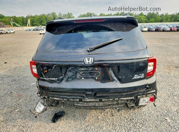 5FNYF8H05MB010065 2021 HONDA PASSPORT Черный Вид сзади