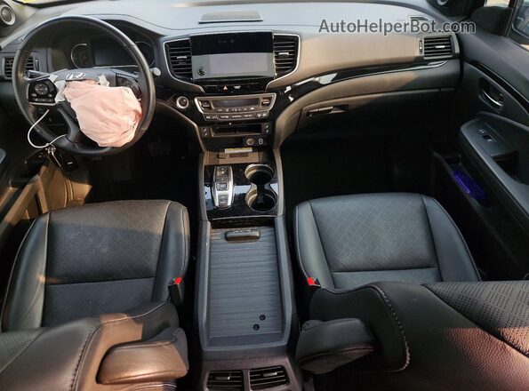 5FNYF8H05MB010065 2021 HONDA PASSPORT Черный Вид панели приборов