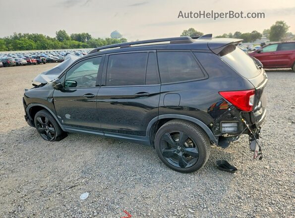 5FNYF8H05MB010065 2021 HONDA PASSPORT Черный Задняя левая четверть