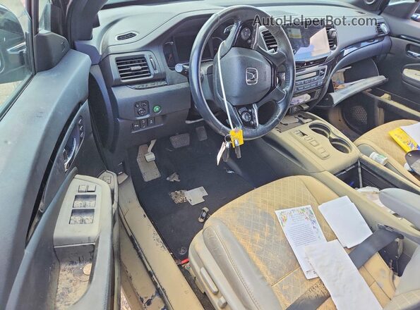 5FNYF8H06LB015032 2020 HONDA PASSPORT Blue Vista del salpicadero