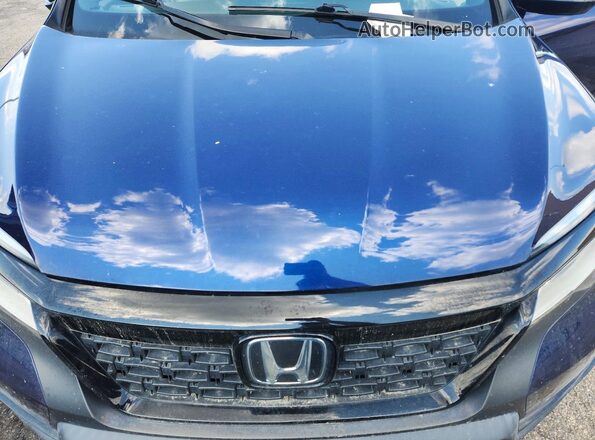 5FNYF8H06LB015032 2020 HONDA PASSPORT Blue Vista del compartimento del motor