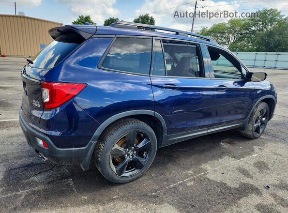 5FNYF8H06LB015032 2020 HONDA PASSPORT Blue Trasero derecho