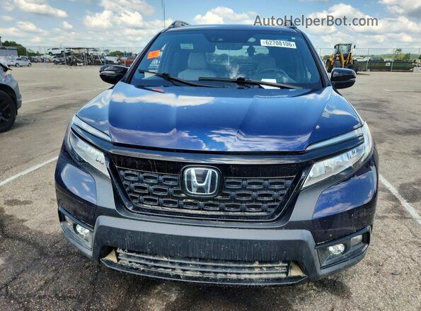 5FNYF8H06LB015032 2020 HONDA PASSPORT Blue Vista frontal