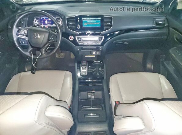 5FNYF8H06PB037148 2023 HONDA PASSPORT White წინა პანელის ხედი