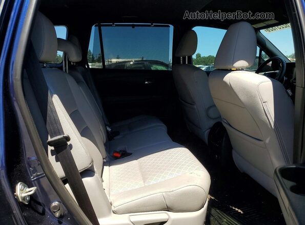 5FNYF8H09KB026976 2019 HONDA PASSPORT Синий Вид задней части салона
